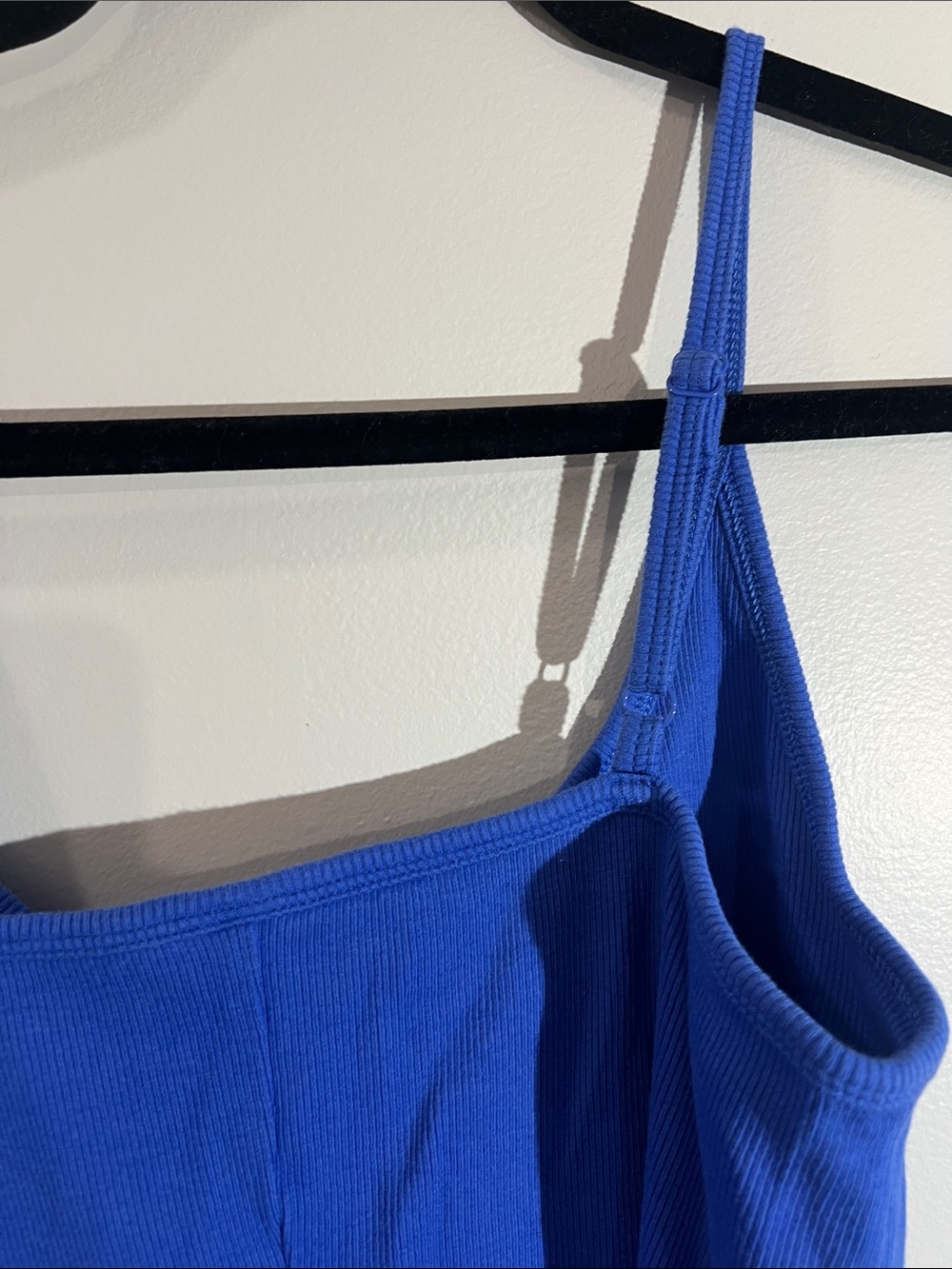 Old Navy Royal Blue Slip Midi Dress - Picture 3 of 4
